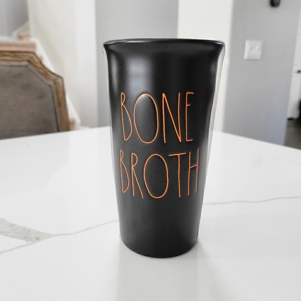 RAE DUNN Bone Broth Travel Mug
